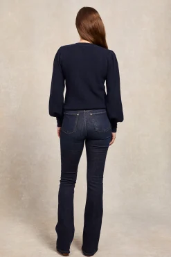 Online Naomi Crew Neck Knit (Ink Navy) Women Knitwear