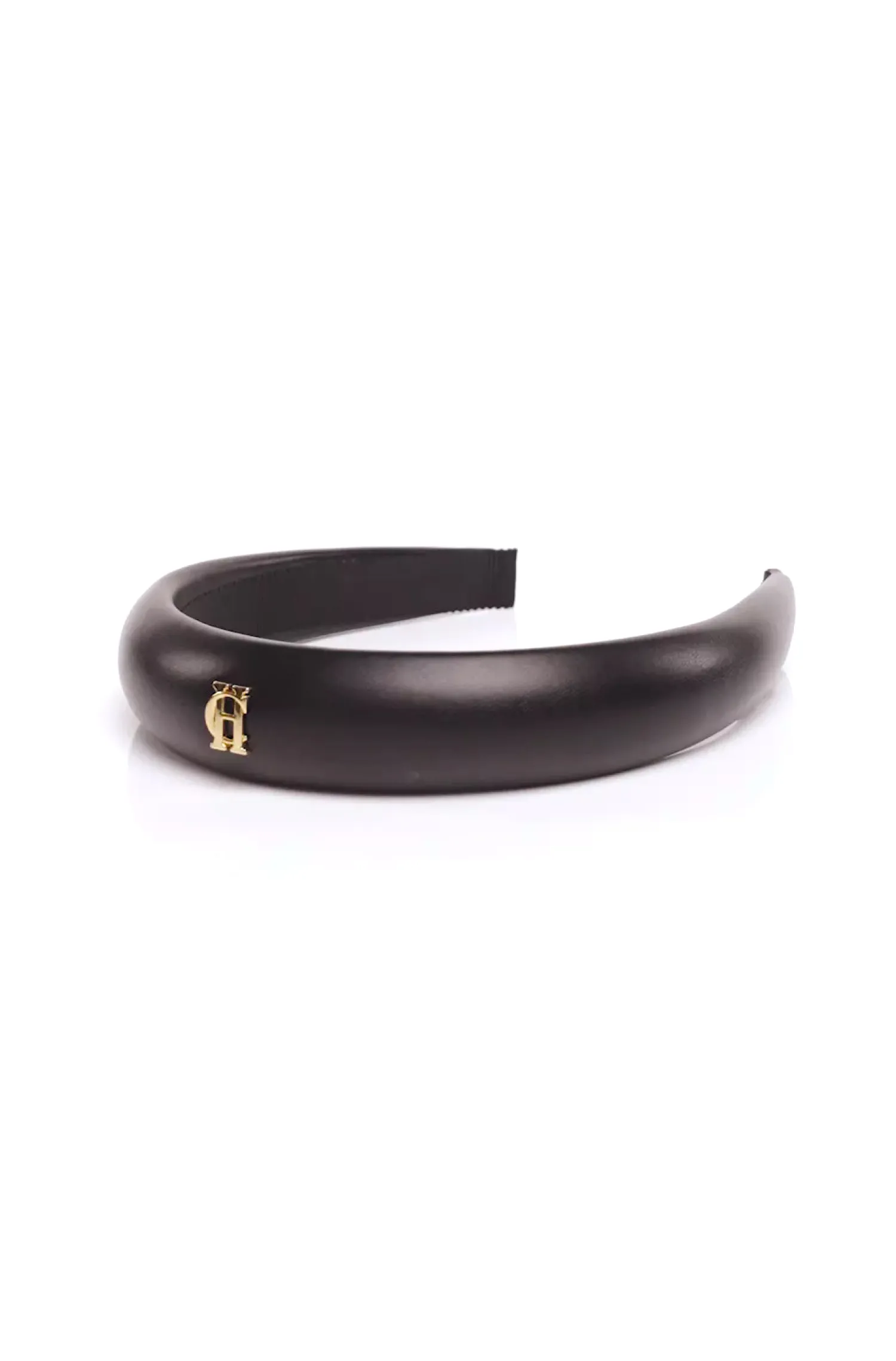 Online Narrow Headband (Black PU) Women Hats & Headbands|Hats & Headbands