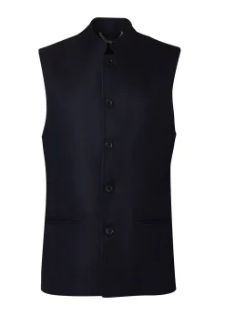 New Nehru Gilet (Navy Loxley) Gilets|Waistcoats