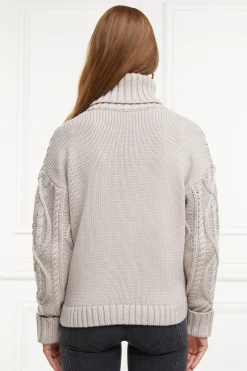 Outlet Noveli Cable Knit Women Knitwear