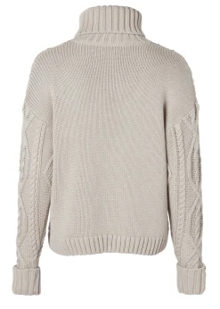 Outlet Noveli Cable Knit Women Knitwear
