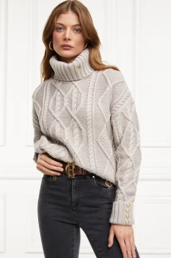 Outlet Noveli Cable Knit Women Knitwear