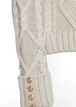 Outlet Noveli Cable Knit Women Knitwear