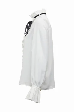 Online Olivia Tie Shirt Women Shirts & Blouses