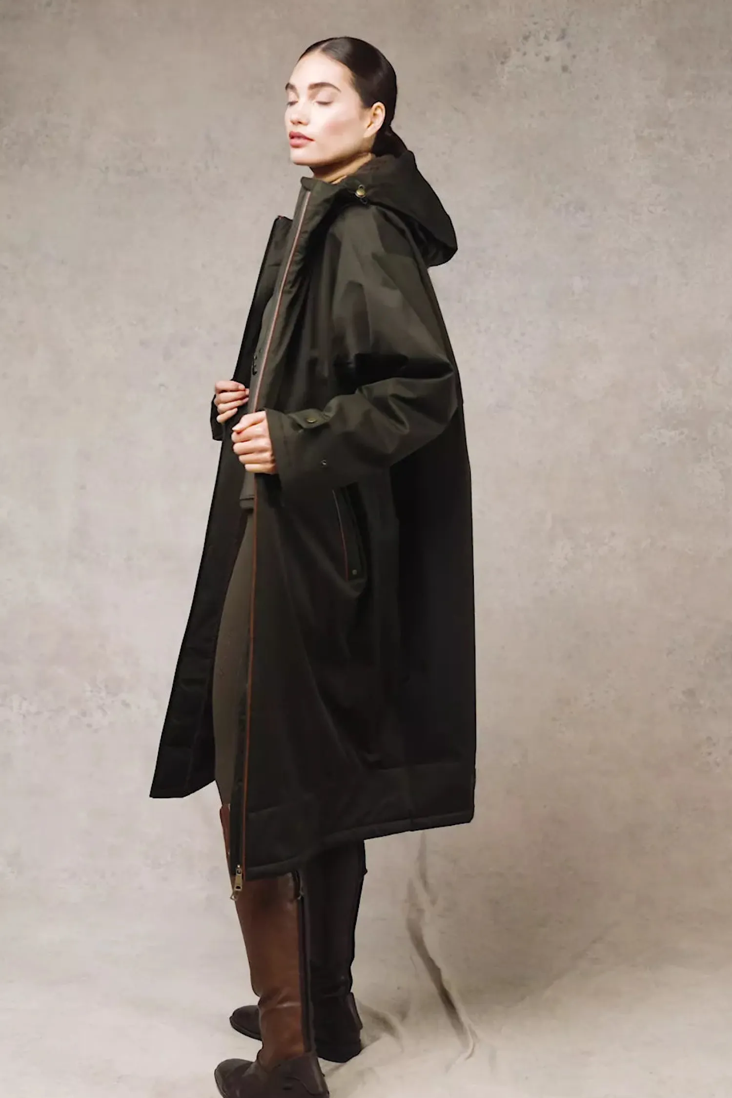Online One-Size Waterproof Coat Women Coats|Coats