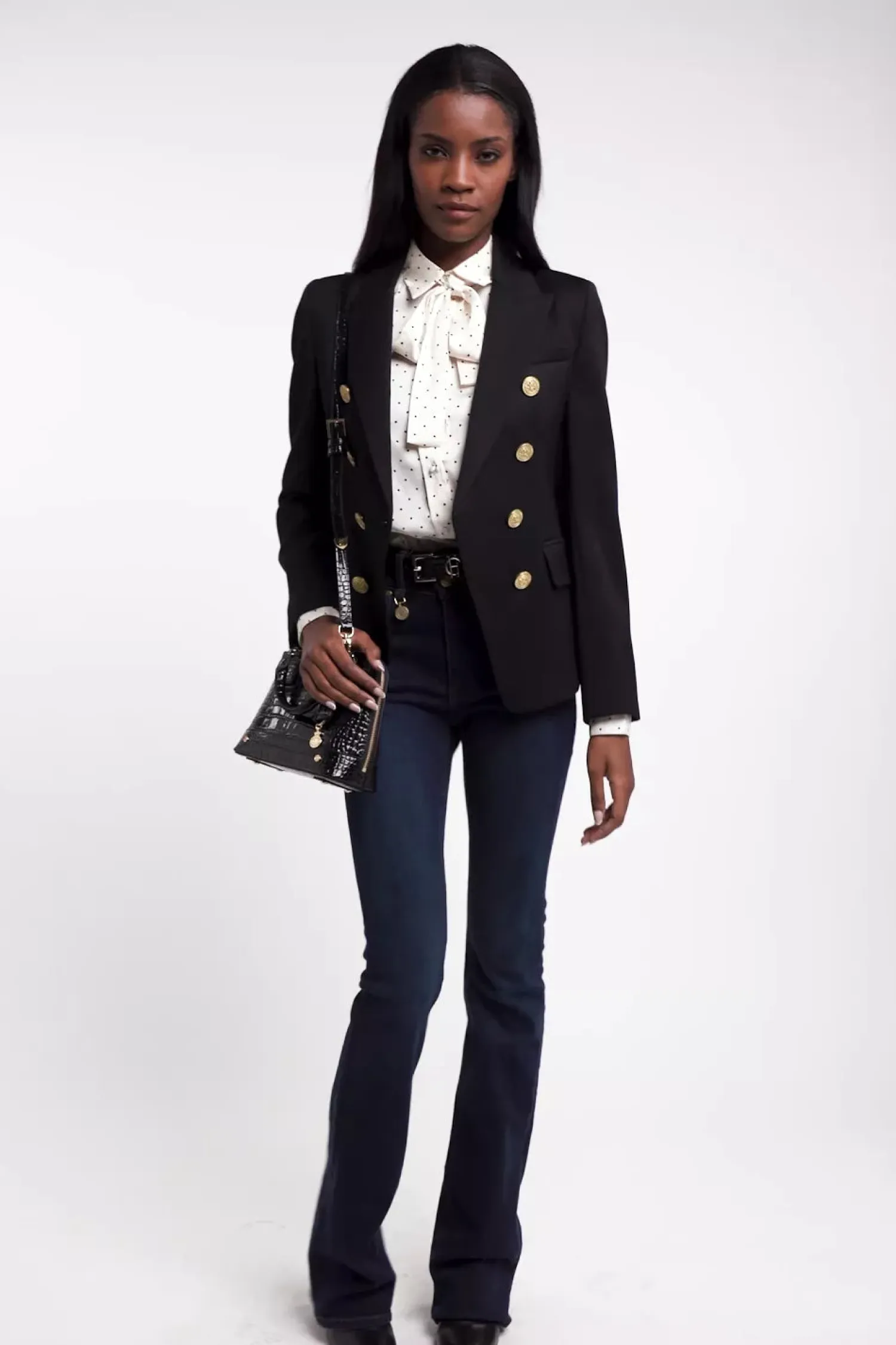 Online Penny Satin Shirt (Cream Polka Dot) Women Shirts & Blouses