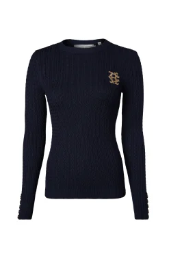 Online Princeton Crew Neck Knit (Ink Navy) Women Knitwear