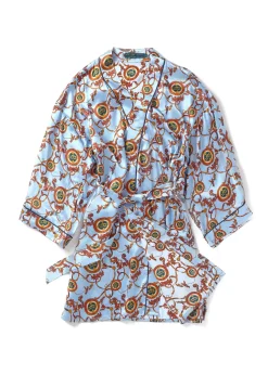 Fashion Pyjama Set (Sky Blue) Women Sleepwear