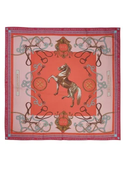 Clearance Regal Horse Silk Scarf Women Scarves|Scarves