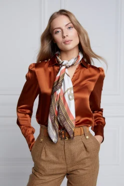 Fashion Regal Horse Silk Scarf Women Scarves|Scarves