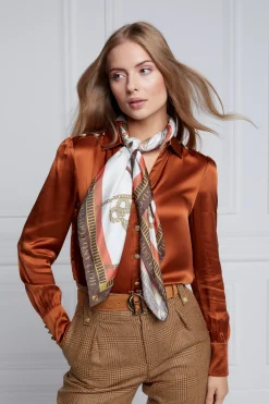 Fashion Regal Horse Silk Scarf Women Scarves|Scarves
