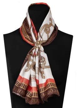 Fashion Regal Horse Silk Scarf Women Scarves|Scarves