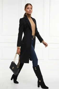 Online Regency Coat (Soft Black) Women Coats|Tailoring