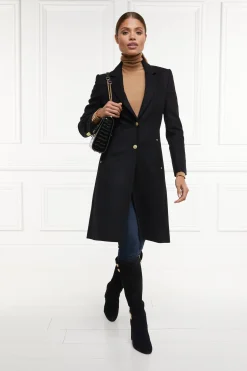 Online Regency Coat (Soft Black) Women Coats|Tailoring