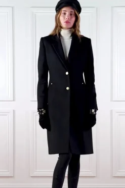 Online Regency Coat (Soft Black) Women Coats|Tailoring