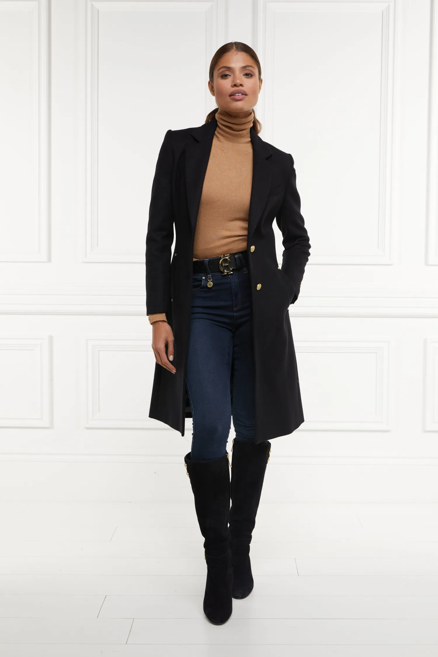 Online Regency Coat (Soft Black) Women Coats|Tailoring