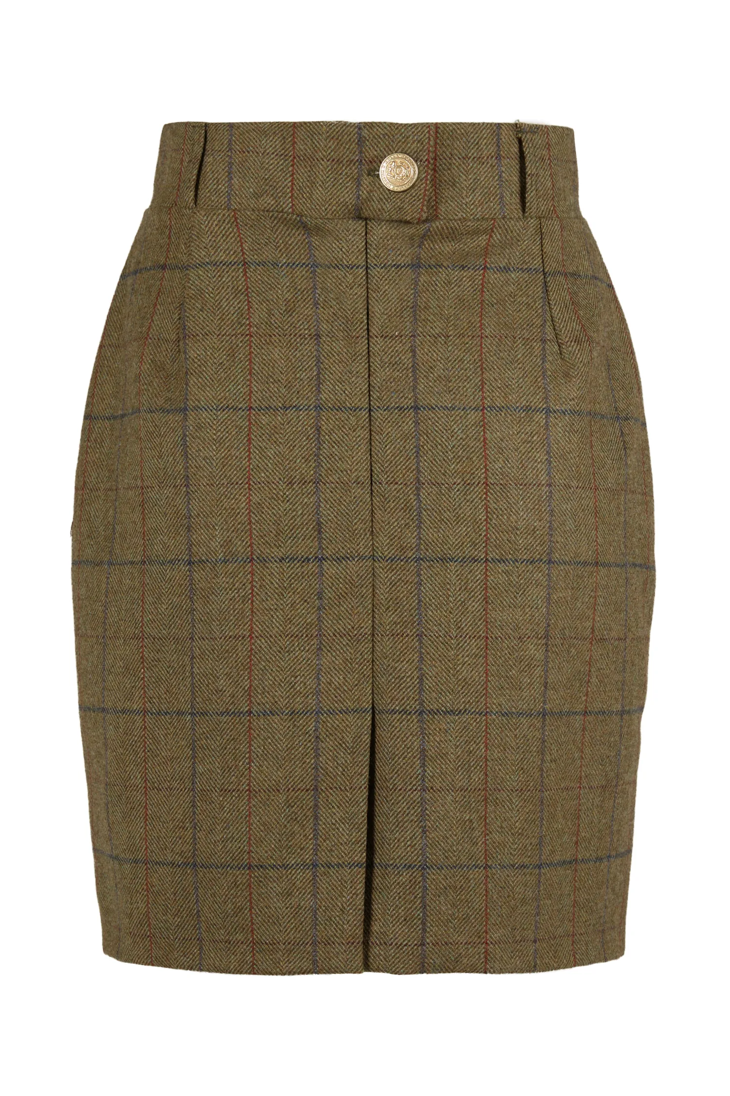 Sale Regency Skirt (Glen Green) Women Skirts|Tailoring