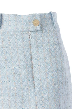 Outlet Regency Skirt (Sky Blue Boucle) Women Skirts|Tailoring