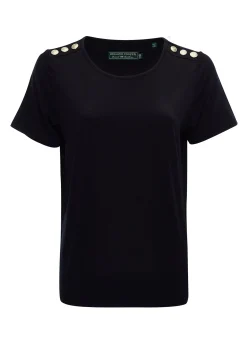 Outlet Relax Fit Crew Neck Tee Women Tees|Tops