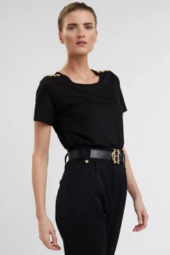 Outlet Relax Fit Crew Neck Tee Women Tees|Tops