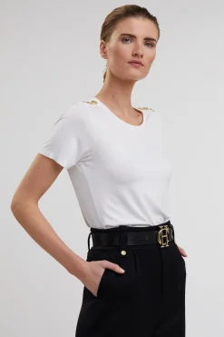New Relax Fit Crew Neck Tee Women Tees|Tops