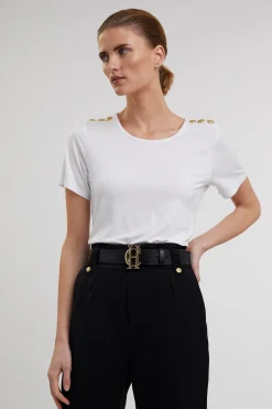 New Relax Fit Crew Neck Tee Women Tees|Tops