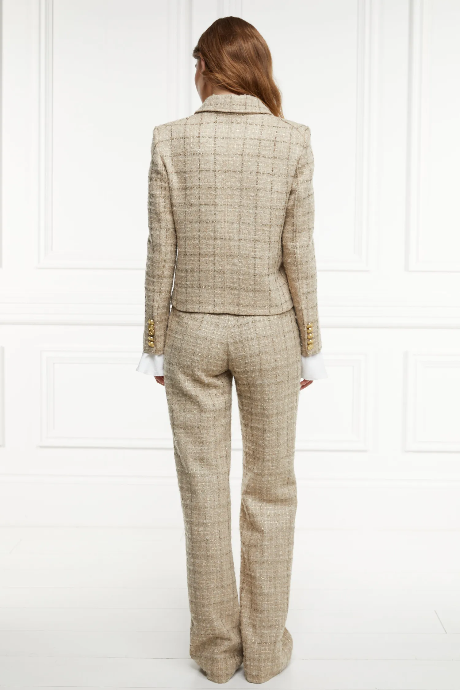 Outlet Richmond Jacket (Camel Sparkle Tweed) Women Jackets|Tailoring