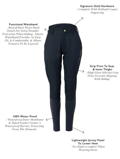 Clearance Riding Shell Trousers (Ink Navy) Waterproof Trousers