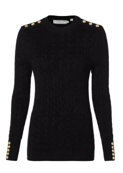 Hot Seattle Cable Crew Knit Women Knitwear