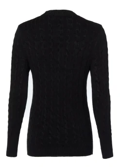Hot Seattle Cable Crew Knit Women Knitwear