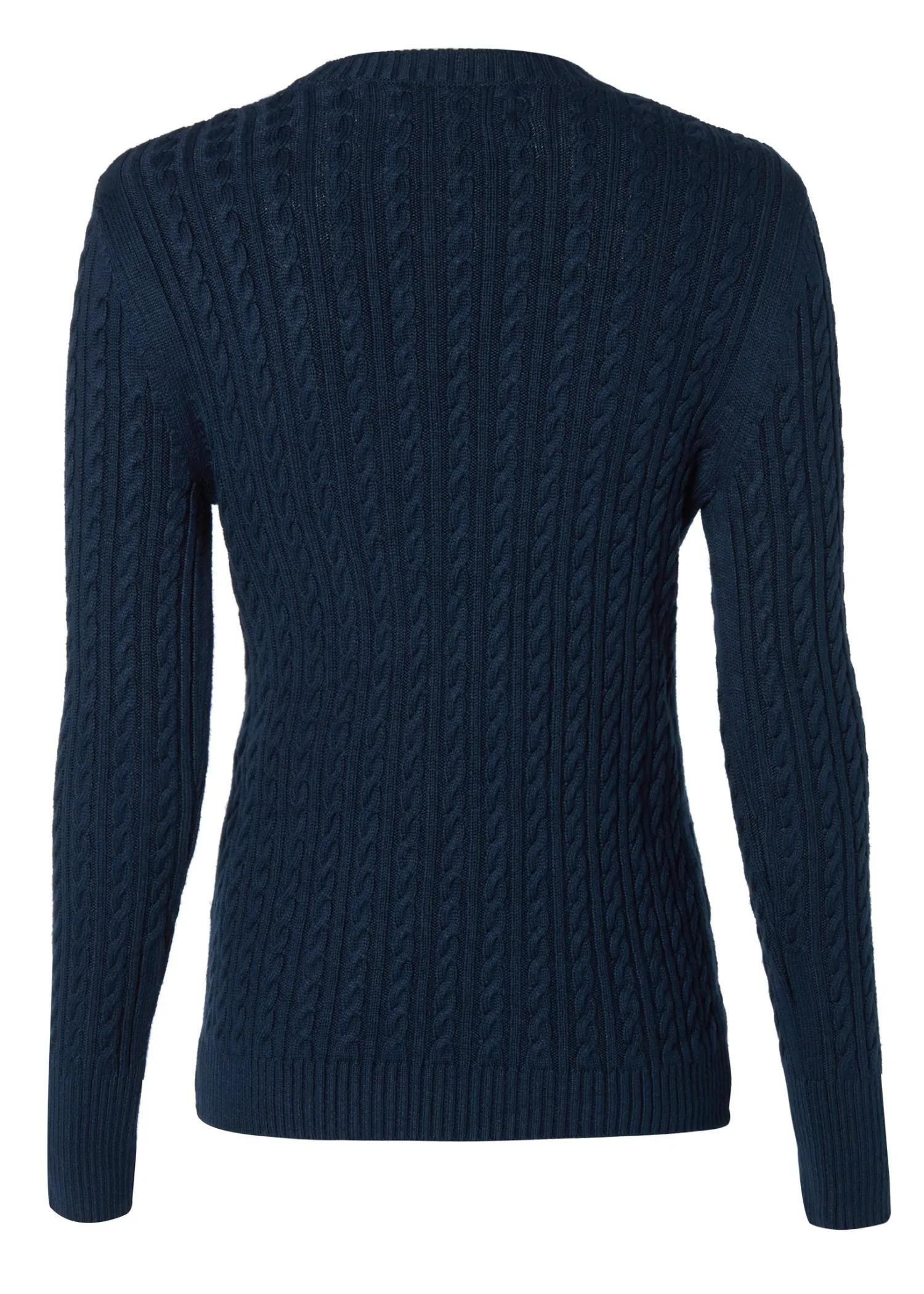 Best Seattle Cable Crew Knit (Ink Navy) Women Knitwear