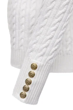 New Seattle Cable Crew Knit Women Knitwear