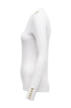 New Seattle Cable Crew Knit Women Knitwear