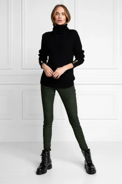 Sale Seattle Roll Neck Cable Knit Women Knitwear