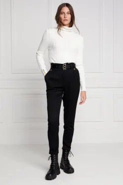 Sale Seattle Roll Neck Cable Knit (Winter White) Women Knitwear