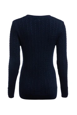Clearance Seattle V-Neck Knit (Ink Navy) Women Knitwear