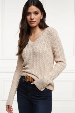 New Seattle V-Neck Knit Women Knitwear