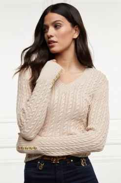 New Seattle V-Neck Knit Women Knitwear