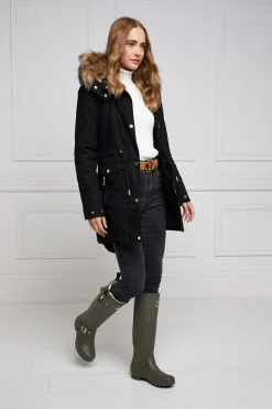Fashion Sherpa Lined Regency Wellington (Matte Green) Women Wellington Boots