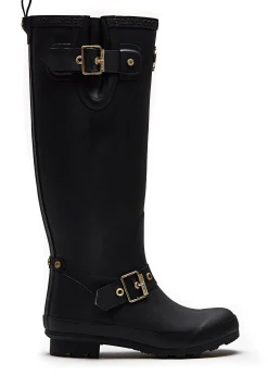 Hot Sherpa Lined Regency Wellington (Matte Black) Women Wellington Boots