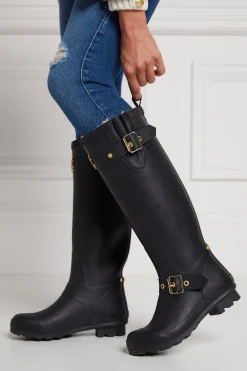 Hot Sherpa Lined Regency Wellington (Matte Black) Women Wellington Boots