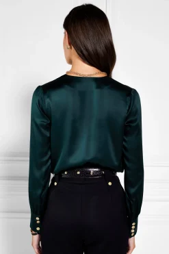 Best Silk Bodysuit Women Bodysuits|Shirts & Blouses