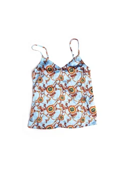 Clearance Silk Camisole (Sky Blue) Women Sleepwear