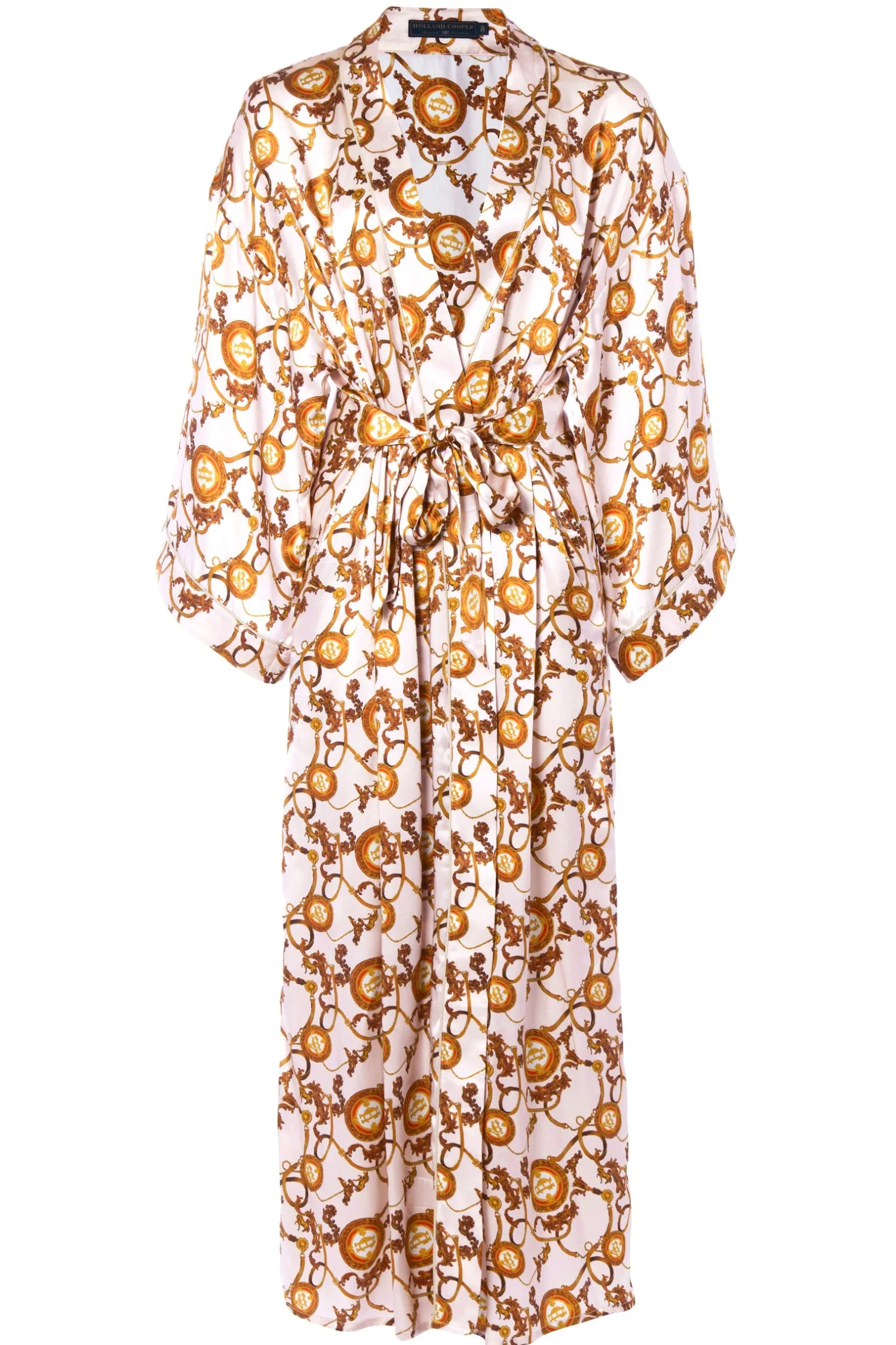 Hot Silk Full Length Dressing Gown Women Sleepwear