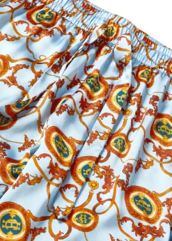 Sale Silk Pyjama Trouser (Sky Blue) Women Sleepwear