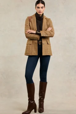 Hot Single Breasted Field Blazer Women Blazers|Tailoring