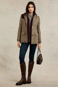 Best Single Breasted Field Blazer (Bourbon Tweed) Women Tailoring|Blazers