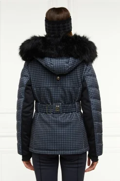 Clearance Ski Jacket (Mono Houndstooth) Women Ski Jackets