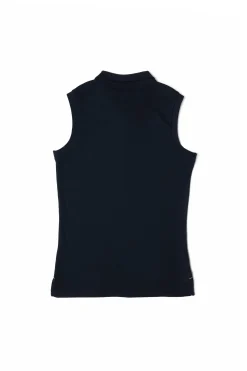 Best Sleeveless Polo Shirt (Ink Navy) Women Polo Shirts