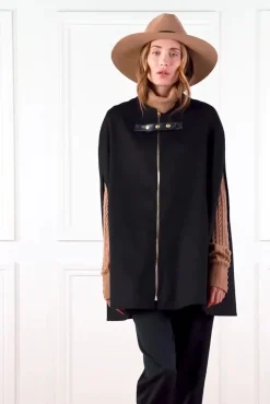 Hot Slim Cape (Soft Navy) Women Capes|Tailoring